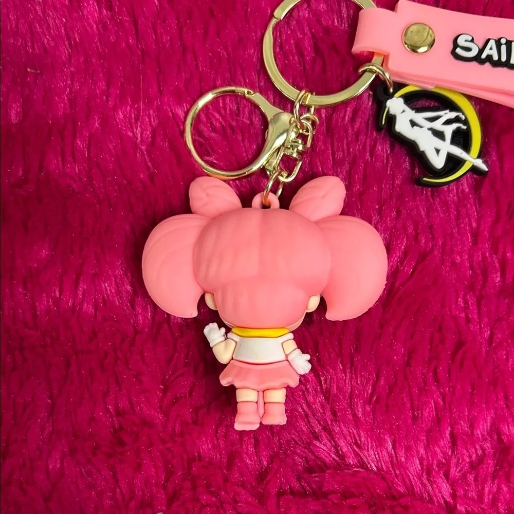 Sailor moon Pink Keychain